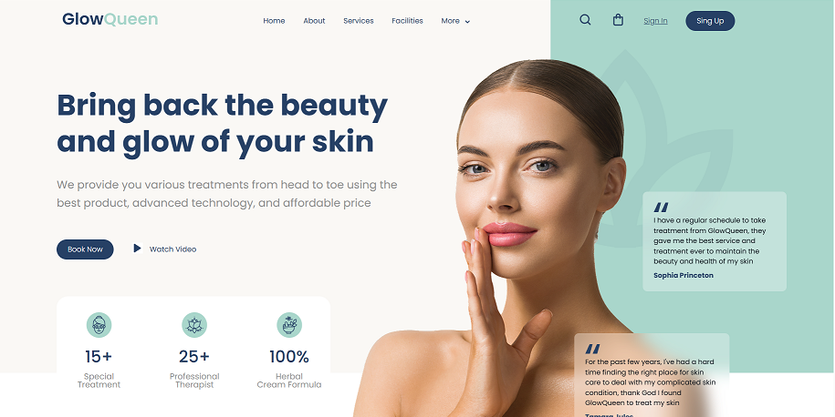 Header Spa Beauty